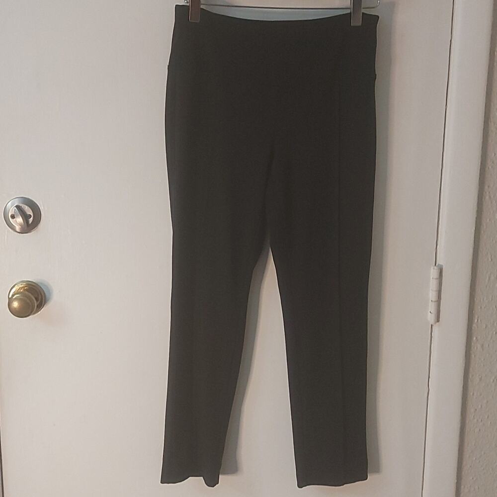 J. Jill Wearever Collection Smooth Fit Slim Leg XS Black Travel Corporate Casual
